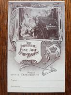 The Imperial Fine Art Corporation, oude kaart ca. 1910, Ophalen of Verzenden, Voor 1920