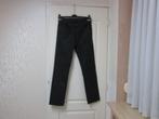 Angels Cici 3432 zwarte wax 5 pocket broek Mt 40, Maat 38/40 (M), Zwart, Ophalen of Verzenden, Zo goed als nieuw