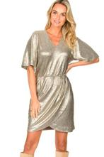 Dante 6 Dante6 metallic dress  nieuw, Kleding | Dames, Jurken, Overige kleuren, Nieuw, Ophalen of Verzenden, Knielengte