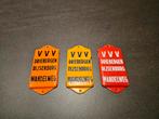 3x Emaille deurpostjes VVV Driebergen Rijsbergen Wandelweg, Verzamelen, Ophalen of Verzenden