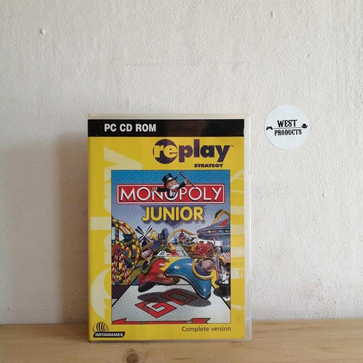 Monopoly Junior - PC Game | ZGAN, Spelcomputers en Games, Games | Pc, Zo goed als nieuw, Strategie en Constructie, 1 speler, Vanaf 3 jaar
