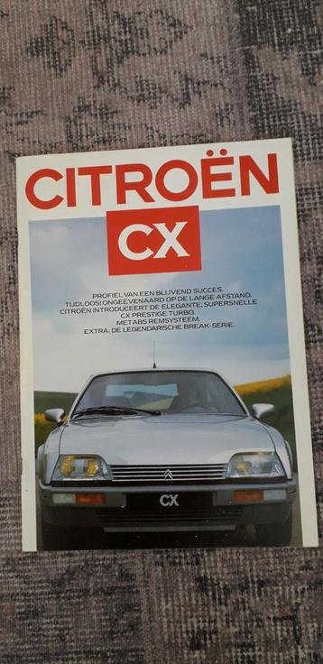 citroen cx brochure