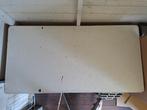 Metalen bureau industrieel vintage, Huis en Inrichting, Bureaus, Ophalen, Gebruikt