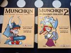 Munchkin Basisspel + deel 2, Hobby en Vrije tijd, Gezelschapsspellen | Bordspellen, Drie of vier spelers, Ophalen of Verzenden