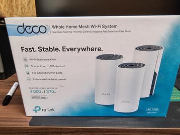 TP-Link Deco M4 Mesh WiFi Systeem Nieuw in Doos beschikbaar voor biedingen