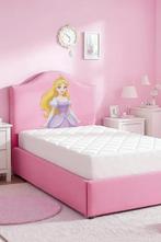 Boxspring 90-200 prinses meiden bed rose boxspring, Ophalen, 85 tot 100 cm, Zo goed als nieuw, Matras