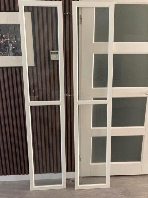 2 deuren voor de Billy boekenkast wit ( ikea ), Huis en Inrichting, Kasten | Boekenkasten, Gebruikt, 50 tot 100 cm, 150 tot 200 cm