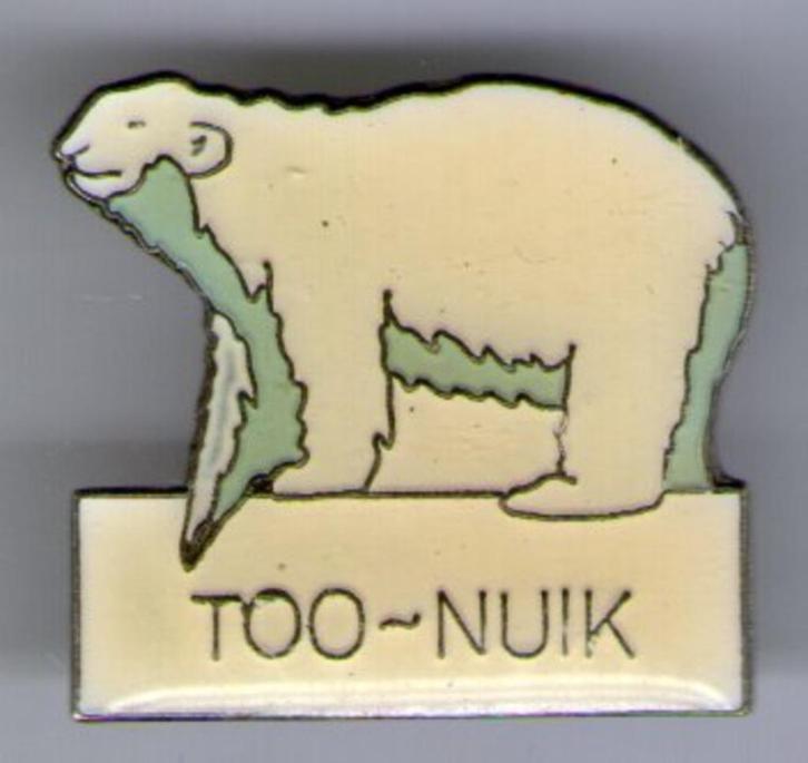Too-Nuik ijsbeer PIN ( BLAD7_735 ), Verzamelen, Speldjes, Pins en Buttons, Nieuw, Speldje of Pin, Dier of Natuur, Verzenden