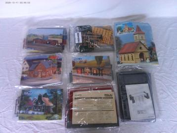 8Stuks HO 1-87 Bouwpakketten Huizen gebouwen ! beschikbaar voor biedingen