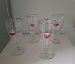 oude Amstelglazen jaren 50/60 vintage, Ophalen, Zo goed als nieuw, Glas of Glazen, Amstel