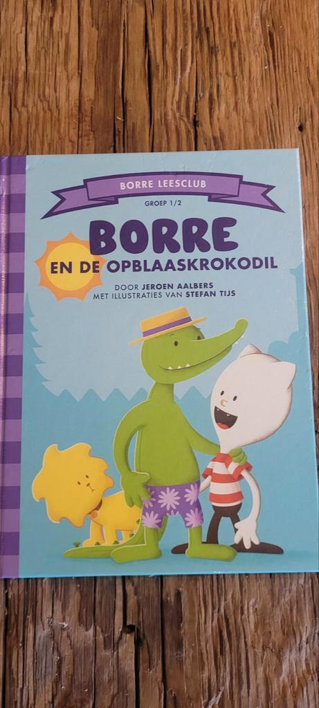 Borre en de Opblaaskrokodil - Jeugdboek, Boeken, Kinderboeken | Jeugd | onder 10 jaar, Zo goed als nieuw, Sprookjes, Ophalen of Verzenden