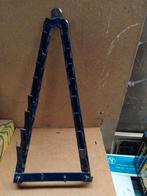 Emaille keukenrek hg 57 cm br 25 cm donkerblauw, Ophalen of Verzenden