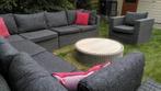 Grote loungeset 3,2x3,2m Avanti di Bellagio, Ophalen, Gebruikt, Wicker, Bank