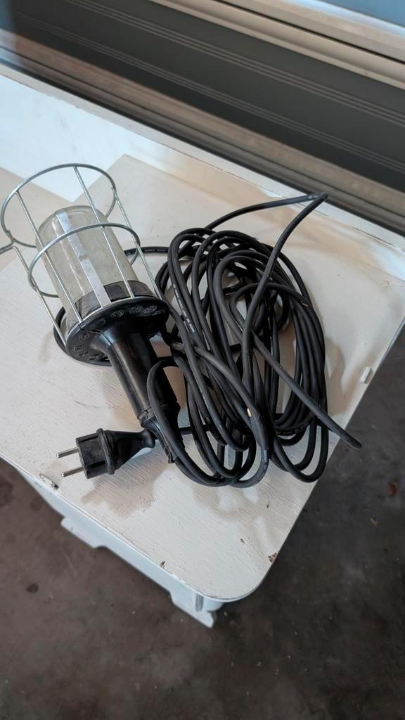 Looplamp / Werkplaatslamp, Doe-het-zelf en Verbouw, Bouwverlichting, Gebruikt, Lamp, Minder dan 50 watt, Ophalen of Verzenden