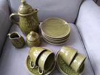 VEB Haldensleben GDR keramiek koffieservies model Flora, Ophalen of Verzenden