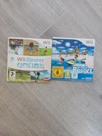 Wii sports + Wii sports resort, Spelcomputers en Games, Games | Nintendo Wii, Vanaf 3 jaar, Sport, Ophalen of Verzenden, 3 spelers of meer