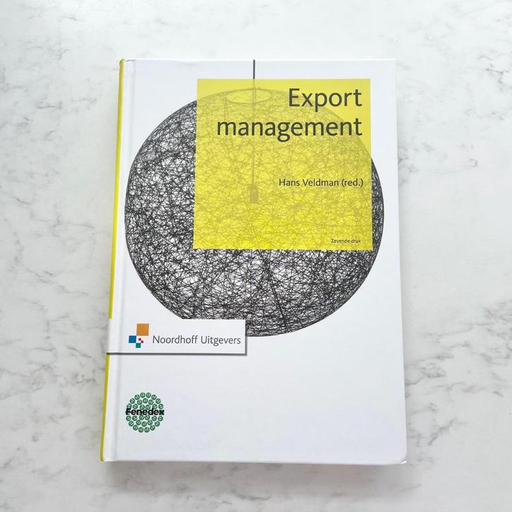 Export Management - Hans Veldman, Boeken, Studieboeken en Cursussen, Zo goed als nieuw, HBO, Ophalen of Verzenden