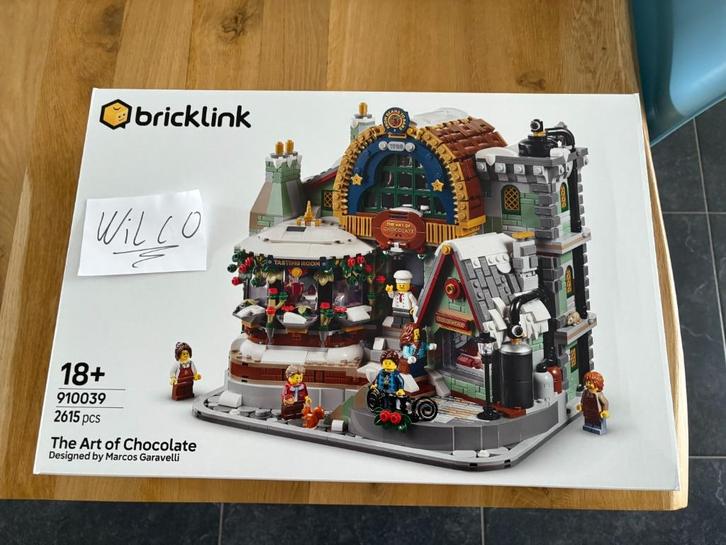 LEGO Bricklink Designer - Set 910039 - Kunst van chocolade, Kinderen en Baby's, Speelgoed | Duplo en Lego, Nieuw, Lego, Complete set