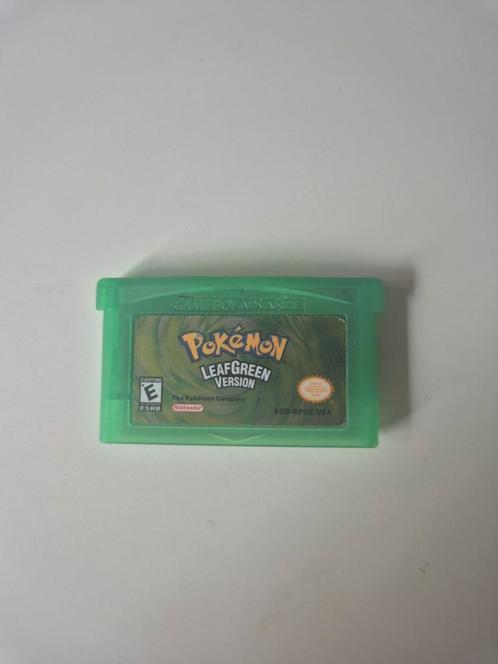 Pokemon Leafgrean USA Version GBA Cartridge GEWELDIGE STAAT, Spelcomputers en Games, Games | Nintendo Game Boy, Zo goed als nieuw