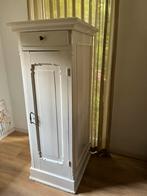 Antiek Meidenkastje, Linnenkast, Kledingkast, smal en diep, Huis en Inrichting, Ophalen, Gebruikt, 100 tot 150 cm, 50 tot 100 cm