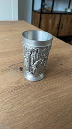 Duitse (wijn)beker van tin, Antiek en Kunst, Antiek | Tin, Ophalen of Verzenden