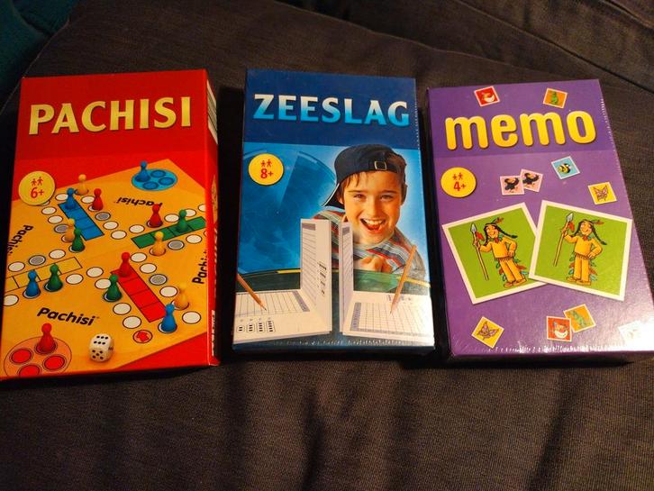3x spelletjes, Hobby en Vrije tijd, Gezelschapsspellen | Bordspellen, Nieuw, Ophalen of Verzenden