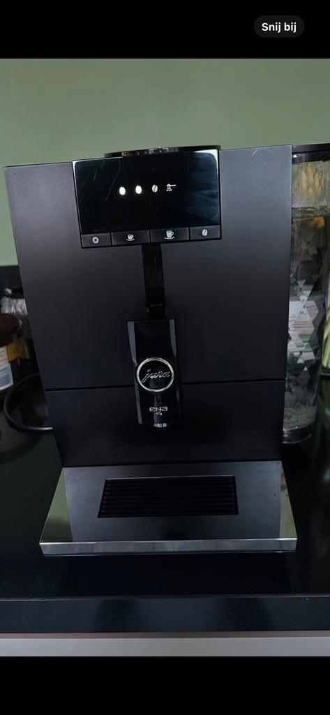 Jura Ena 4 voor espresso/koffie, Witgoed en Apparatuur, Koffiezetapparaten, Zo goed als nieuw, Koffiebonen, Koffiemachine, 4 tot 10 kopjes