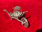 Zilverminiatuur Kruiwagen met Eendenkooi - 835 Zilver, Verzenden, Zilver