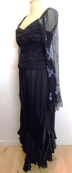 Glamour set van rok met bijpassende top van Vivien Caron! 42, Verzenden, Zwart, Maat 42/44 (L), Zo goed als nieuw