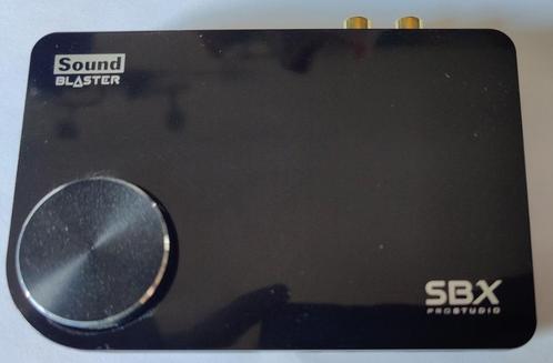 Soundblaster SBX ProStudio inclusief afstandsbediening, Computers en Software, Geluidskaarten, Zo goed als nieuw, Extern, Ophalen of Verzenden