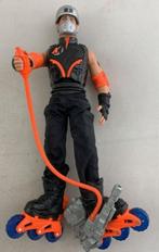 Action Man Street Roller In Line Skater Hasbro 2000 figuur, Kinderen en Baby's, Speelgoed | Actiefiguren, Gebruikt, Ophalen of Verzenden