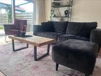 Mooie salontafel van steigerhout met industriële poten, 100 tot 150 cm, Rechthoekig, Ophalen of Verzenden, Zo goed als nieuw
