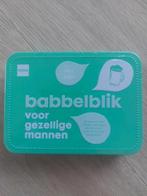 Babbelblik voor gezellige mannen NIEUW, Hobby en Vrije tijd, Gezelschapsspellen | Overige, Ophalen of Verzenden, Nieuw