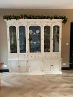 Buffetkast wit met grijze binnenkant 220 x 220 x 49 cm, Huis en Inrichting, Kasten | Buffetkasten, Ophalen, Gebruikt, 200 cm of meer