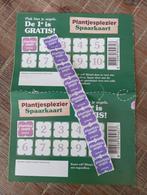 Volle spaarkaart plus plantjesplezier | plantjeszegel, Verzamelen, Plus, Ophalen of Verzenden