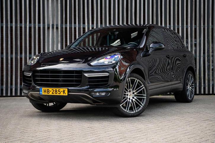 Porsche Cayenne (M2015) 4.8 V8 Turbo 520pk |DEALER ONDH| VOL, Auto's, Porsche, Bedrijf, Te koop, Cayenne, 4x4, ABS, Achteruitrijcamera
