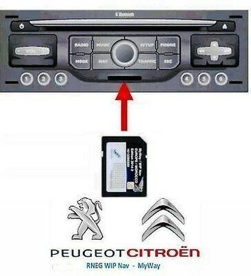 25/26 SD Kaart PEUGEOT CITROEN NAVIGATIE UPDATE MYWAY RNEG
 beschikbaar voor biedingen