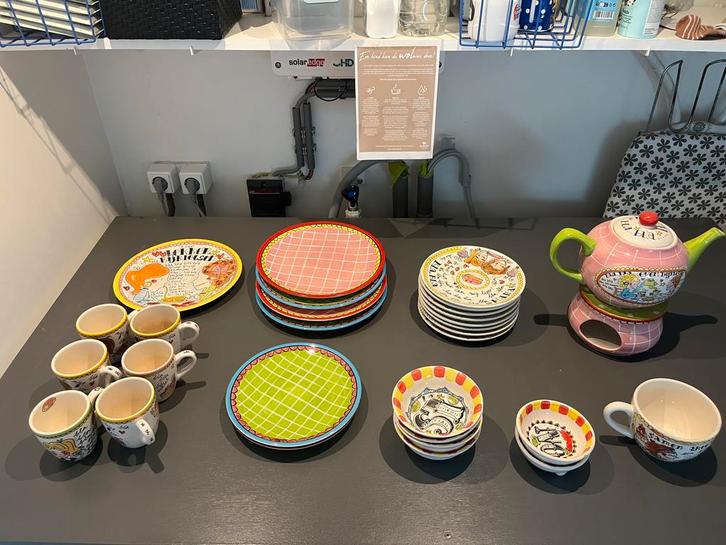 Blond amsterdam servies, Huis en Inrichting, Keuken | Servies, Gebruikt, Overige typen, Blond Amsterdam, Aardewerk, Ophalen of Verzenden