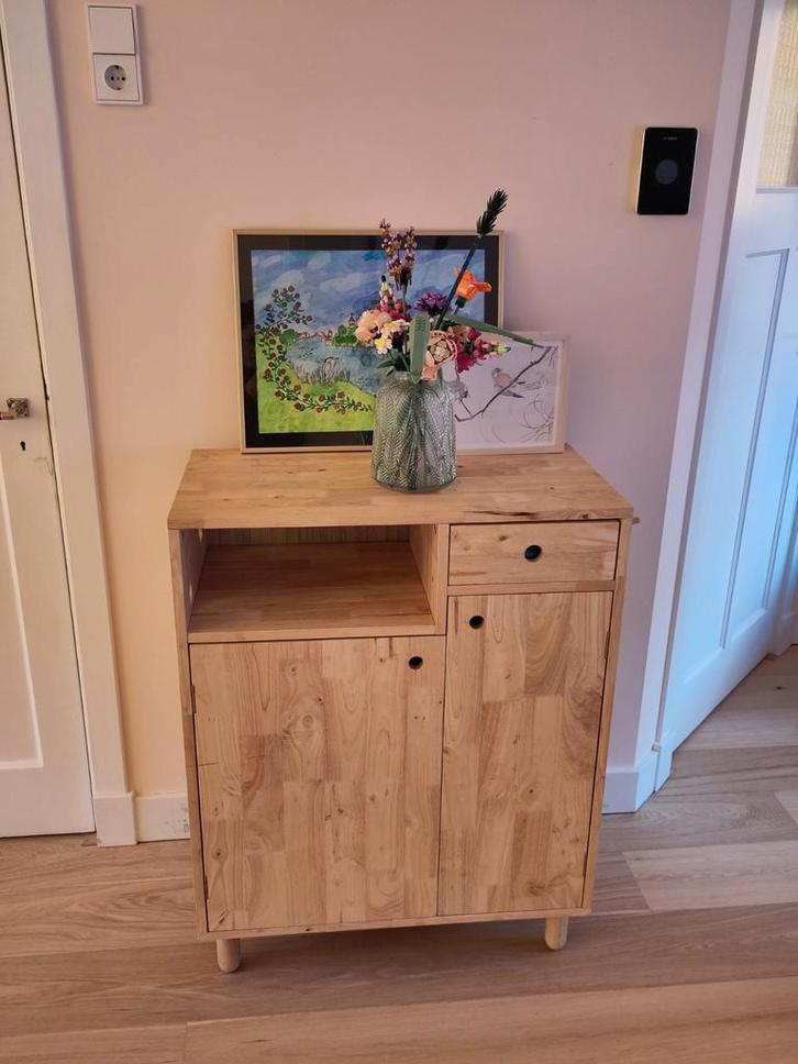 Kastje met kattenbak toegang, Huis en Inrichting, Kasten | Dressoirs, Gebruikt, 50 tot 100 cm, 25 tot 50 cm, Met lade(s), Met deur(en)