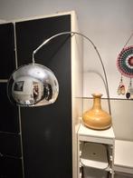 Retro look bollamp met staande voet, Huis en Inrichting, Lampen | Vloerlampen, Ophalen, Gebruikt, Metaal, 150 tot 200 cm