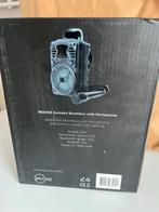 BRAINZ Karaoke Boombox met Microfoon - Nieuw!, Ophalen of Verzenden, Nieuw, Complete set
