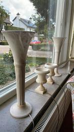 Wit stenen antieke lampen set, Ophalen