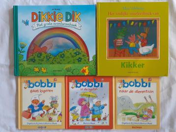 Voorlees-kinderboek (5x): Dikkie dik, Kikker, Bobbie beschikbaar voor biedingen
