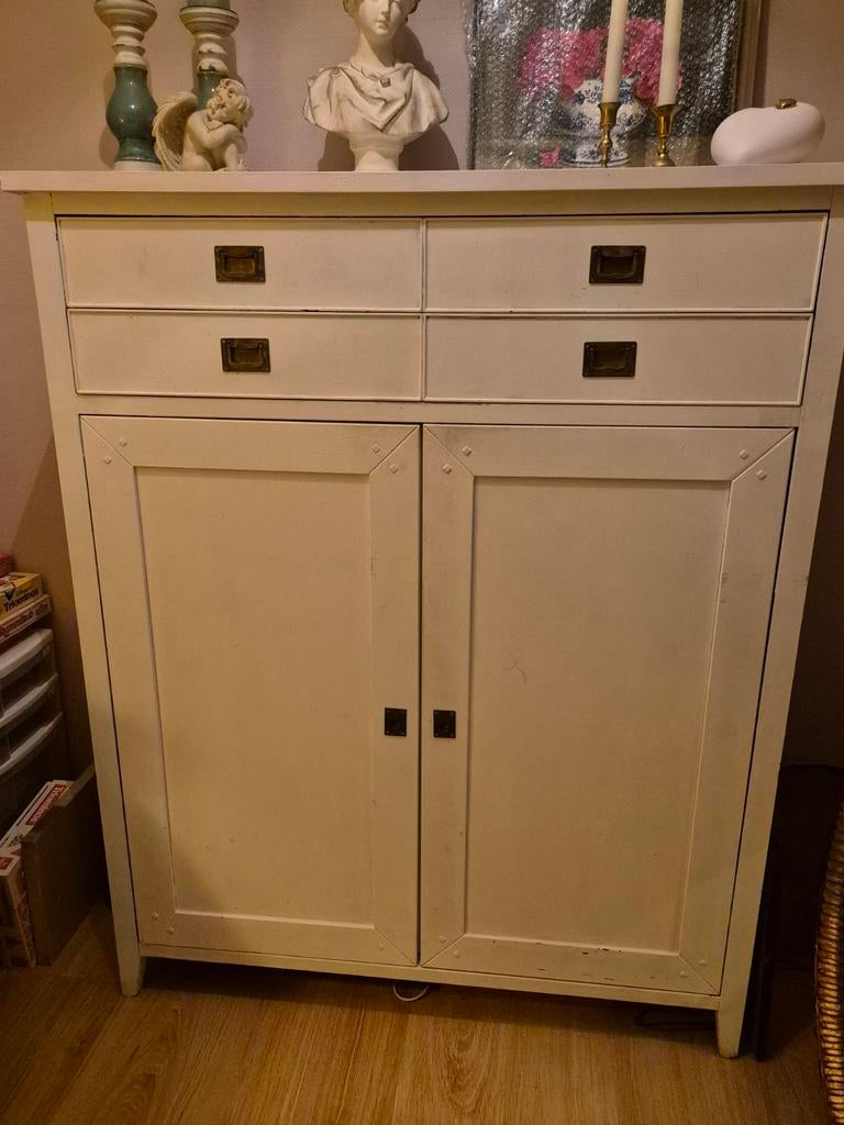 Leuke kast, Gebruikt, 100 tot 150 cm, Teakhout, Ophalen of Verzenden