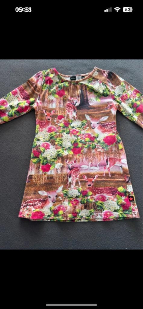 Molo Jurkje met Hertenprint, Kinderen en Baby's, Kinderkleding | Maat 92, Zo goed als nieuw, Meisje, Ophalen of Verzenden