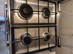 Gasfornuis/oven combinatie, Witgoed en Apparatuur, Fornuizen, Ophalen, Gebruikt, 4 kookzones, Gas