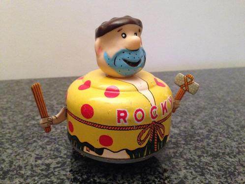 Vintage Fred Flintstone Rocky Tin Toy oud Blikken speelgoed, Antiek en Kunst, Antiek | Speelgoed, Ophalen