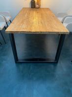 Eettafel teakhout, Huis en Inrichting, Tafels | Eettafels, Ophalen, Teakhout, 200 cm of meer, 50 tot 100 cm