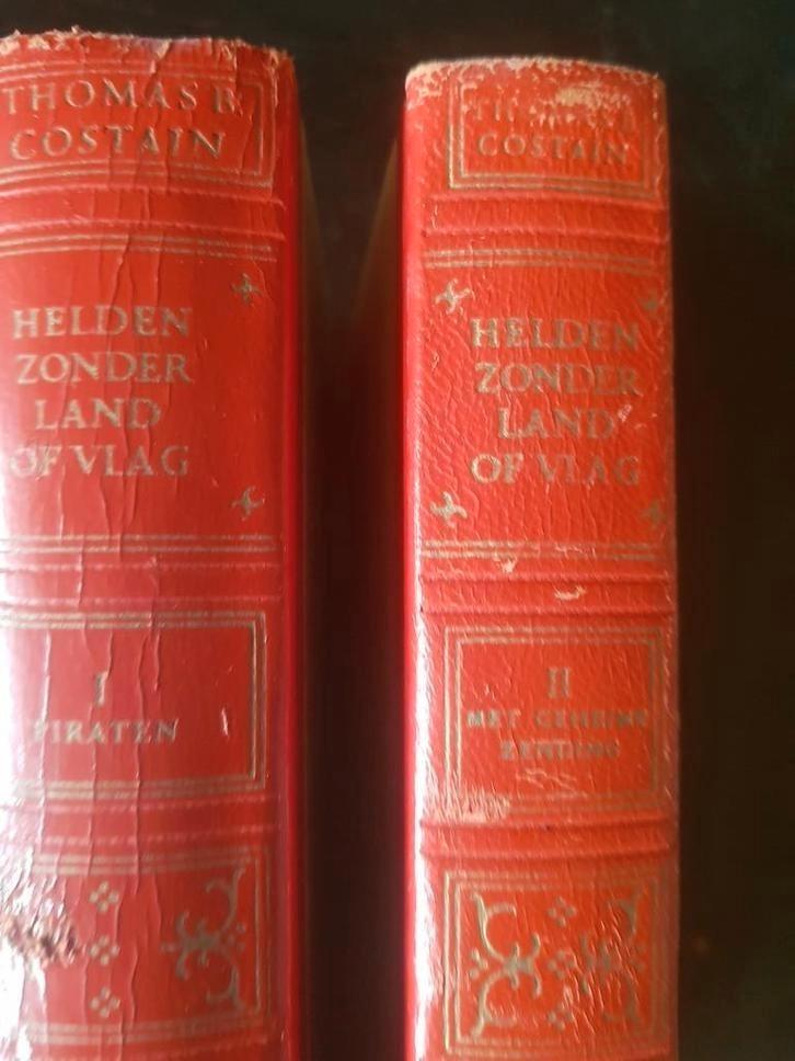 HELDEN ZONDER LAND OF VLAG - Thomas B. Costain, Antiek en Kunst, Antiek | Boeken en Bijbels, Ophalen of Verzenden