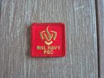 5x5 embleem Marine Brandweer, Ophalen of Verzenden, Marine, Nederland, Embleem of Badge